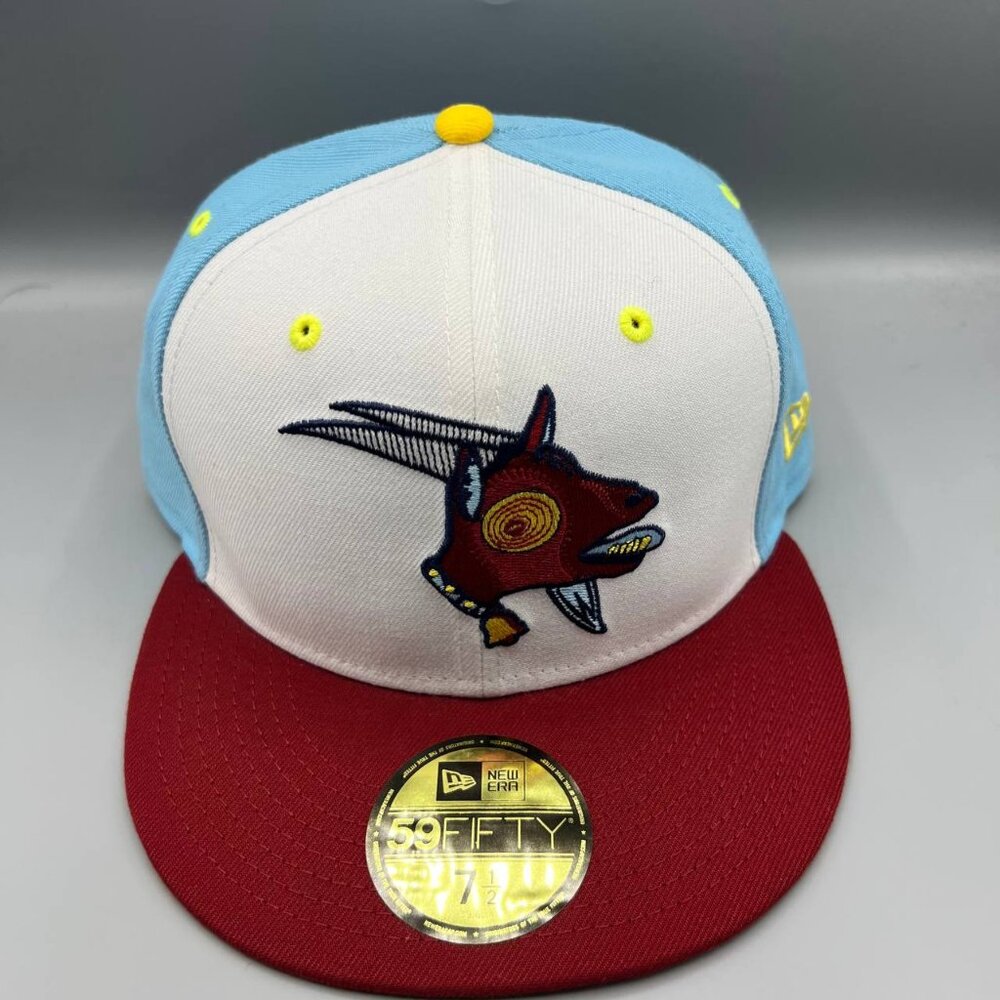 South Bend Los Cabritos Maldichos Hat Men 7 1/2 MiLB 59Fifty New Era Fitted New